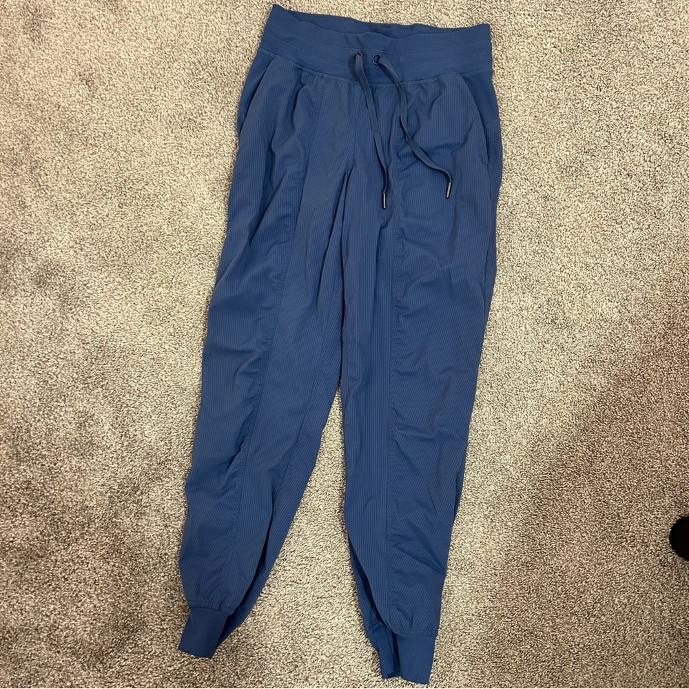 lululemon athletica Blue Track Joggers